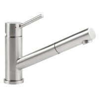 Villeroy & Boch Küchenarmatur Como Shower Edelstahl massiv | Hochdruck