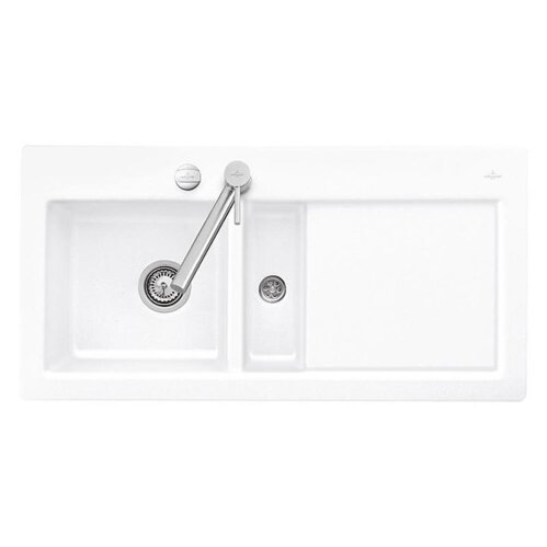 Villeroy & Boch Einbauspüle flächenbündig Subway 60 Flat Becken links