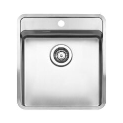 Reginox Einbaubecken Ohio 40x40 HLB (mit Hahnlochbank),...