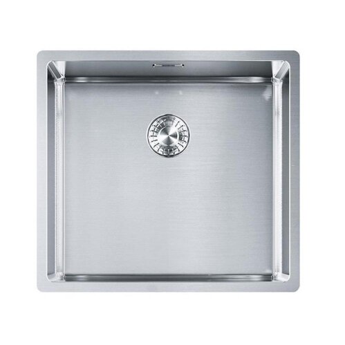 Franke Einbauspüle Box BXX 210/110-45 Edelstahl, Stopfenventil