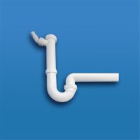 Kugelgelenksiphon, Siphon, 1 ½" x Ø 40 mm, mit 1 Geräteanschluss
