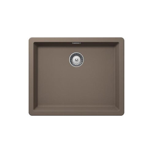 Schock Einbauspüle Cristadur Greenwich N-100 L FB flächenbündig einbaubar Silverstone SIL