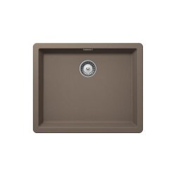 Schock Einbauspüle Cristadur Greenwich N-100 L FB flächenbündig einbaubar Silverstone SIL