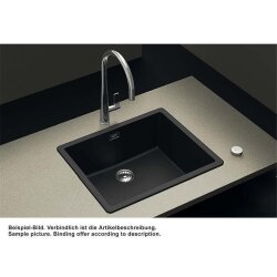 Schock Einbauspüle Cristadur Greenwich N-100 L FB flächenbündig einbaubar Silverstone SIL