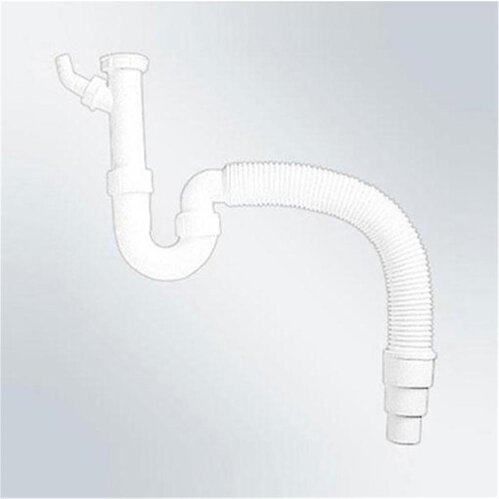 BLANCO Siphon / Geruchverschluss 1 1/2" x 40/50 mm. flexibler Abgang, mit 1 Geräteanschluss