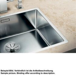 BLANCO Einbauspüle CLARON 500-IF/A Edelstahl | InFino Ablauf