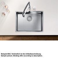 BLANCO Einbauspüle CLARON 550-IF/A Edelstahl | InFino Ablauf