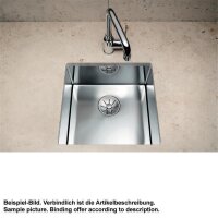 BLANCO Einbauspüle CLARON 400-IF Edelstahl | InFino Ablauf