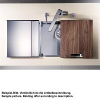 BLANCO Einbauspüle CLARON 500-IF Edelstahl | InFino Ablauf