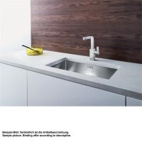 BLANCO Einbauspüle CLARON 700-IF Edelstahl | InFino Ablauf
