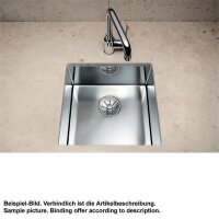 BLANCO Unterbauspüle CLARON 400-U Edelstahl | InFino Ablauf