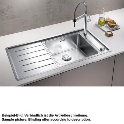 BLANCO Einbauspüle ANDANO XL 6 S-IF Edelstahl Seidenglanz | InFino Ablauf