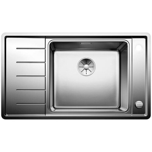 BLANCO Einbauspüle ANDANO XL 6 S-IF Compact Edelstahl Seidenglanz | InFino Ablauf