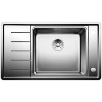 BLANCO Einbauspüle ANDANO XL 6 S-IF Compact Edelstahl Seidenglanz | InFino Ablauf