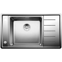 BLANCO Einbauspüle ANDANO XL 6 S-IF Compact Edelstahl Seidenglanz | InFino Ablauf