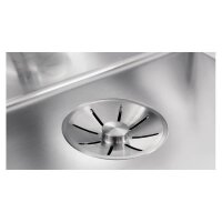 BLANCO Einbauspüle AXIS III 5 S-IF Edelstahl Seidenglanz | InFino Ablauf | 522103
