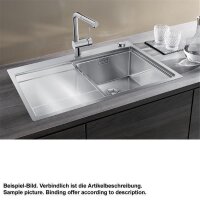 BLANCO Einbauspüle DIVON II 45 S-IF Edelstahl Seidenglanz | InFino Ablauf