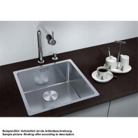 BLANCO Einbauspüle ANDANO 340-IF Edelstahl Seidenglanz | InFino Ablauf | 522953