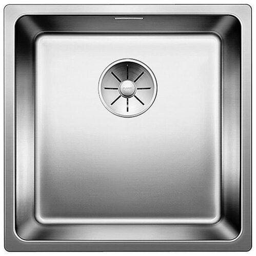 BLANCO Einbauspüle ANDANO 400-IF Edelstahl Seidenglanz | InFino Ablauf | 522957