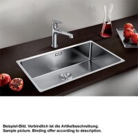BLANCO Einbauspüle ANDANO 700-IF Edelstahl Seidenglanz | InFino Ablauf | 522969