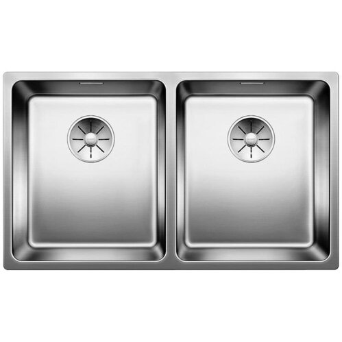 BLANCO Einbauspüle ANDANO 340/340-IF Edelstahl Seidenglanz | InFino Ablauf | 522981