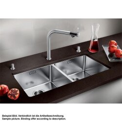 BLANCO Unterbauspüle ANDANO 400/400-U Edelstahl...