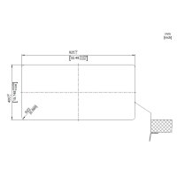 BLANCO Unterbauspüle ANDANO 400/400-U Edelstahl Seidenglanz | InFino Ablauf | 522987