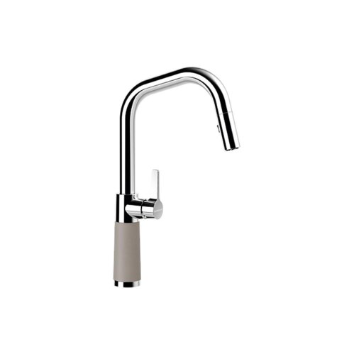 Schock Küchenarmatur SC-530 Chrom/Cristalite ausziehbarer Auslauf