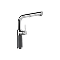 Schock Küchenarmatur SC-540 Chrom/Cristalite ausziehbarer Auslauf