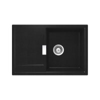 Schock Einbauspüle Cristadur Mono D-100 A Puro PUR Exzenterbedienung