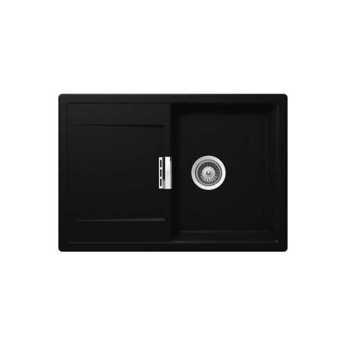 Schock Einbauspüle Cristadur Mono D-100 S A Puro PUR Exzenterbedienung
