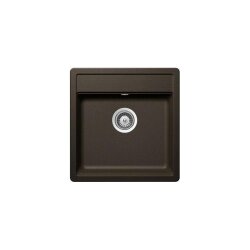 Schock Unterbauspüle Cristadur Mono N-100 S U Bronze BRO Exzenterbedienung