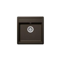 Schock Unterbauspüle Cristadur Mono N-100 S U Bronze BRO Exzenterbedienung