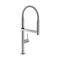 Systemceram Einhebelmischer Move Edelstahlfinish