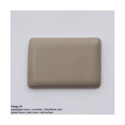 Systemceram Einbauspüle KeraDomo STEMA 80 Becken rechts Handbedienung Fango