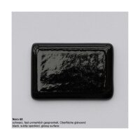 Systemceram Einbauspüle KeraDomo STEMA 90 F flächenbündig Becken rechts Excenterbedienung Nero