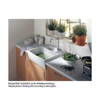 Systemceram Spülmodul KeraDomo CENTRA 60 (für 60 cm Arbeitsplattentiefe) Polar