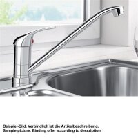 BLANCO Küchenarmatur DARAS-F, Vor-Fenster-Armatur, Chrom