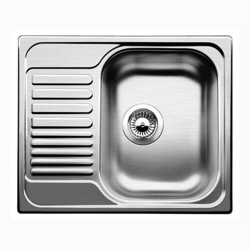 BLANCO Einbauspüle TIPO 45 S Mini Edelstahl Naturfinish, ohne Ablauffernbedienung