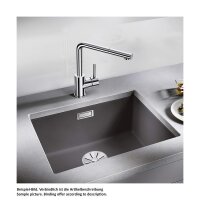 BLANCO Küchenarmatur  MILA-S | Einhebelmischer | Ausziehbare Schlauchbrause | Chrom | Hochdruck