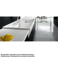 Systemceram Spülmodul KeraDomo CENTRA 90 (für 60 bis 75 cm Arbeitsplattentiefe)