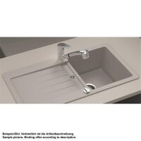 Schock Einbauspüle Cristalite Typos D-100 S A Nero GNE Handbedienung