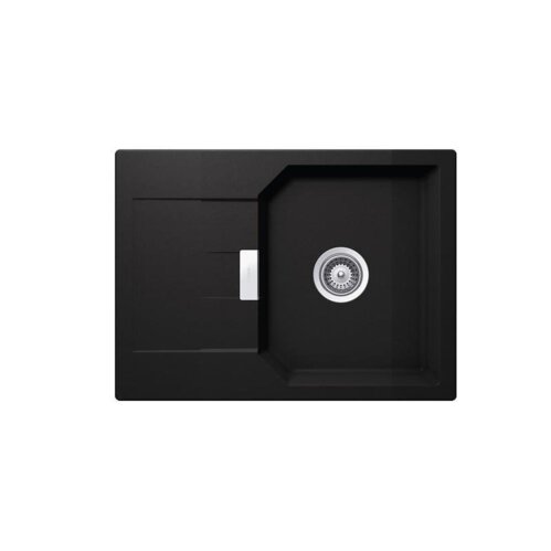 Schock Einbauspüle Cristalite Manhattan D-100 S A Nero GNE Handbedienung