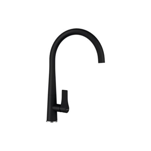 Schock Küchenarmatur Gota schwarz | Hochdruck