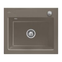 Villeroy & Boch Einbauspüle Subway 60 S mit Excenterbetätigung Premiumline TR Timber