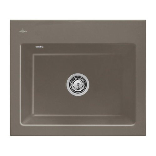 Villeroy & Boch Einbauspüle Subway 60 S mit Handbetätigung Premiumline TR Timber