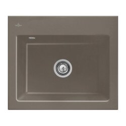 Villeroy & Boch Einbauspüle Subway 60 S mit Handbetätigung Premiumline TR Timber