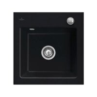 Villeroy & Boch Einbauspüle Subway 50 S mit Excenterbetätigung Premiumline J0 Chromit