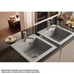 Villeroy & Boch Einbauspüle Subway 45 XS mit Excenterbetätigung Classicline R1 Weiß alpin (glänzend)