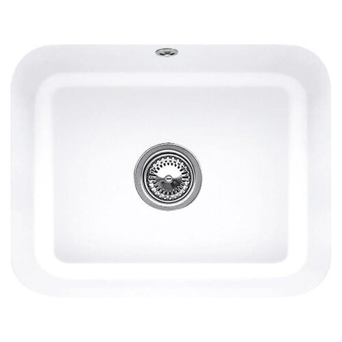 Villeroy & Boch Unterbauspüle Cisterna 60C mit Handbetätigung Premiumline KG Snow White